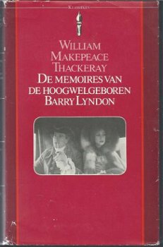 WILLIAM MAKEPEACE THACKERAY**MEMOIRES VAN BARRY LYNDON** - 1