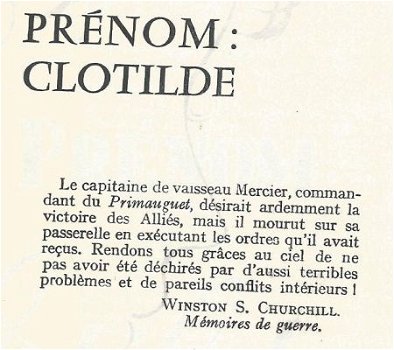 CECIL SAINT-LAURENT**PRENOM CLOTILDE**PRESSES DE LA CITE** - 7