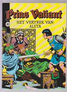 Prins Valiant 40 Het vertrek van Aleta