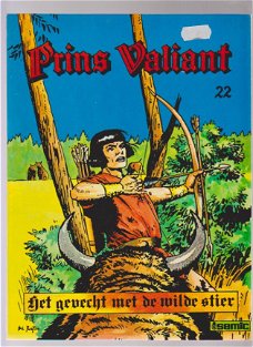 Prins Valiant 22 Het gevecht met de wilde stier