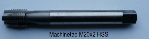 Machine tap Metrisch Fijn 4 x 0,5 - 5