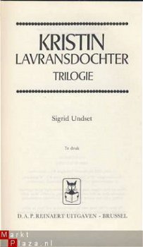 SIGRID UNDSET**LAVRANSDOCHTER1.BRUIDSKRANS.2.VROUW.3.KRUIS - 6