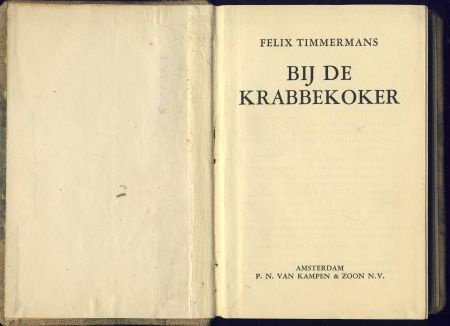 FELIX TIMMERMANS**BIJ DE KRABBEKOKER**P. N. VAN KAMPEN & ZOO - 2