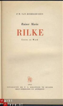 F.W. VAN HEERIKHUIZEN**RAINER MARIA RILKE**LEVEN EN WERK** - 3