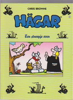 Hagar 2 een streepje voor - 1