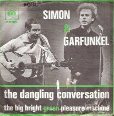 Simon  & Garfunkel - Dangling Conversation / 1966  Vinylsingle met Fotohoes