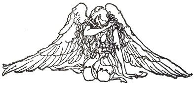 NIEUW unmounted stempel Crying Angel - 1