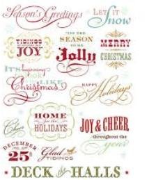 SALE NIEUW Glitter Chipboard & Epoxy Stickers & Rub-Ons Kerst van K&Company. - 3