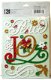 SALE NIEUW Glitter Chipboard & Epoxy Stickers & Rub-Ons Kerst van K&Company. - 5 - Thumbnail