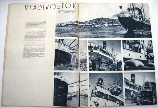 USSR in Construction 1935 Nr 3-4 Siberië Vladivostok Rusland - 4