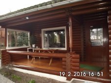 Finse chalet met sauna(blokhut) 5p, omg. Durbuy