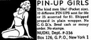 SALE NIEUW cling stempel Pin-Up Girls Sript van Stampingback. - 1 - Thumbnail
