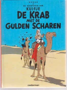 Kuifje De krab met de gulden scharen hardcover van 15.5 bij 21.5 cm - 1