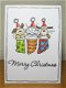 SALE GROTE Houten stempel Joy-Filled Stockings van Penny Black. - 2 - Thumbnail