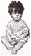 SALE Cling stempel Vintage Kids Baby Girl van Stampinback - 1 - Thumbnail