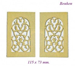 === 2 Galmgat ornamenten = nieuw === 33827