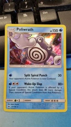 Poliwrath  32/149 Holo Sun & Moon