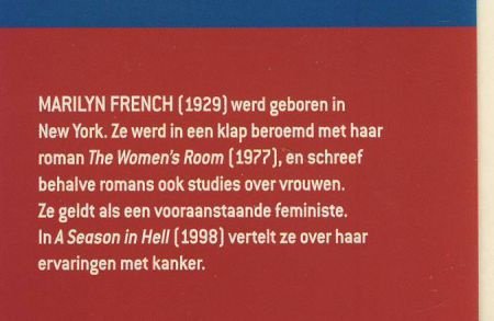 MARILYN FRENCH**HET BLOEDEND HART**BOEKEN VAN LIEFDE EN LUST - 3