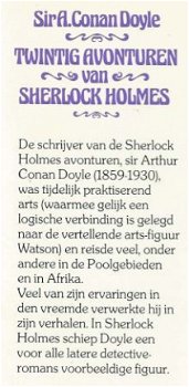 SIR A. CONAN DOYLE**TWINTIG AVONTUREN VAN SHERLOCK HOLMES** - 2