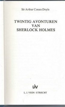 SIR A. CONAN DOYLE**TWINTIG AVONTUREN VAN SHERLOCK HOLMES** - 5