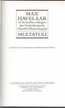 MULTATULI**MAX HAVELAAR of de koffieveilingen*READERS DIGEST - 2