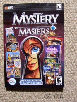 Mystery Masters Nieuw Geseald! 15 spellen! - 1