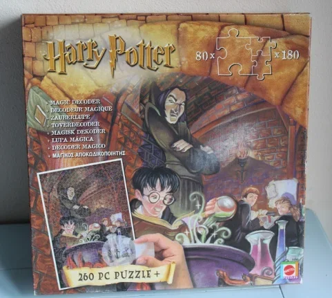 Harry Potter puzzel met toverdecoder - nr. 1