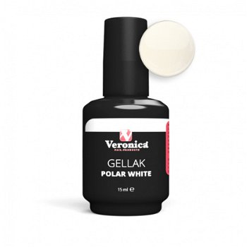 Gel nagellak POLAR WHITE - 1