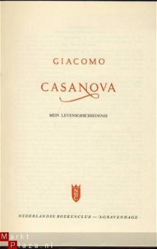 GIACOMO CASANOVA**MIJN LEVENSGESCHIEDENIS**NBC BOEKENCLUB - 3