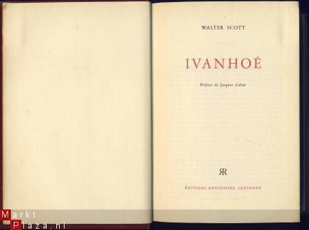 WALTER SCOTT**IVANHOE**RENCONTRE**JACQUES CABAU - 2