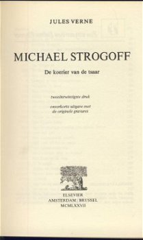 JULES VERNE**MICHAEL STROGOFF*DE KOERIER VAN DE TSAAR*BLAUWE - 3