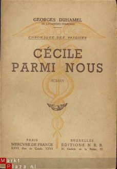 GEORGES DUHAMEL** CECILE PARMI NOUS **MERCURE DE FRANCE*SOFT