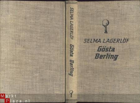 SELMA LAGERLÖF **GÖSTA BERLING* ATLAS LINNEN HARDCOVER - 1