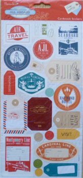 All Aboard Cardstock Stickers - 1