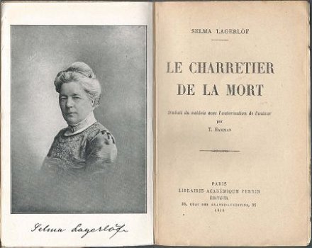 SELMA LAGERLÖF**LE CHARRETIER DE LA MORT**T. HAMMAR**PERRIN* - 1