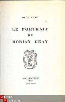 OSCAR WILDE**LE PORTRAIT DE DORIAN GRAY**WALTER BECKERS**