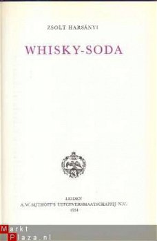 SZOLT HARSANYI**WHISKY-SODA**A.W. SIJTHOFF'S UITG.MIJ LEIDEN - 1