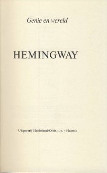 GENIE EN WERELD**HEMINGWAY**HEIDELAND-ORBIS**SKYVERTEX HARDC - 2