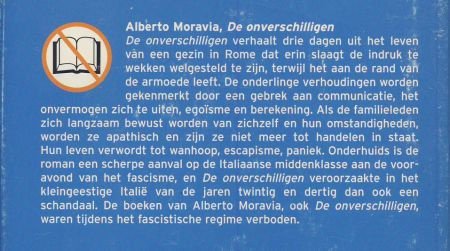 ALBERTO MORAVIA**DE ONVERSCHILLIGEN.**MORGEN BIB**VERBODEN - 2