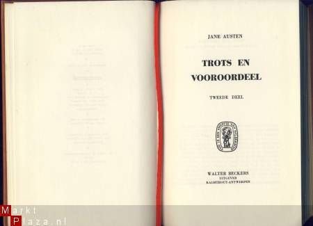 JANE AUSTEN**TROTS EN VOOROORDEEL**DEEL II**BECKERS - 2