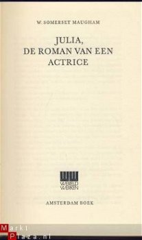 W. SOMERSET MAUGHAM**JULIA, DE ROMAN VAN EEN ACTRICE**WERELD - 2