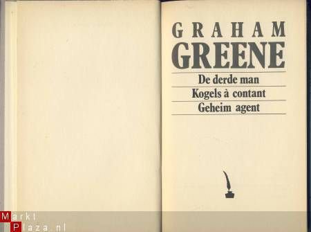 GRAHAM GREENE **1.DE DERDE MAN. 2.KOGELS A CONTANT.3. GEHEI - 1