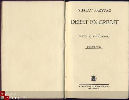 GUSTAV FREYTAG**DEBET EN CREDIT**EERSTE DEEL**HOLLANDSCH - 2