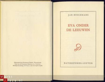 JAN BOSCHMANS**EVA ONDER DE LEEUWEN**JAN BOSCHMANS - 3