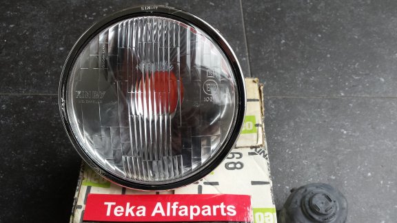 Koplamp Valeo Kinby lic.Carello 93850003 Alfa Romeo Lancia Fiat NOS - 0