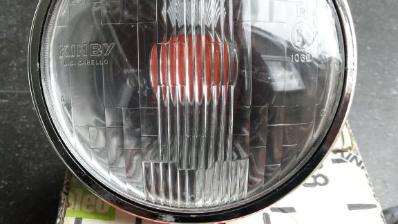 Koplamp Valeo Kinby lic.Carello 93850003 Alfa Romeo Lancia Fiat NOS - 3