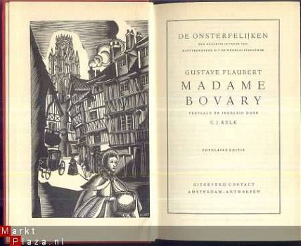 GUSTAVE FLAUBERT ** MADAME BOVARY ** CONTACT AMSTERDAM - 1