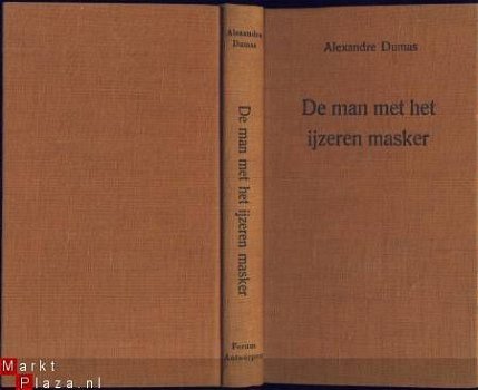 ALEXANDRE DUMAS**DE MAN MET HET IJZEREN MASKER**UITG. FORUM - 1