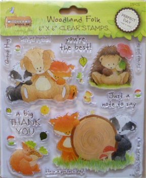 Papermania Clearstamps Woodland Folk - 1