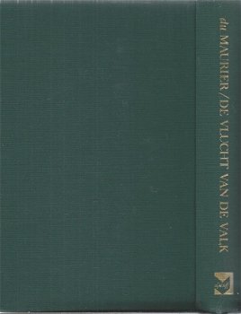 DAPHNE DU MAURIER**DE VLUCHT VAN DE VALK**GROEN TEXTUUR LINNEN BOEKBAND.** - 5